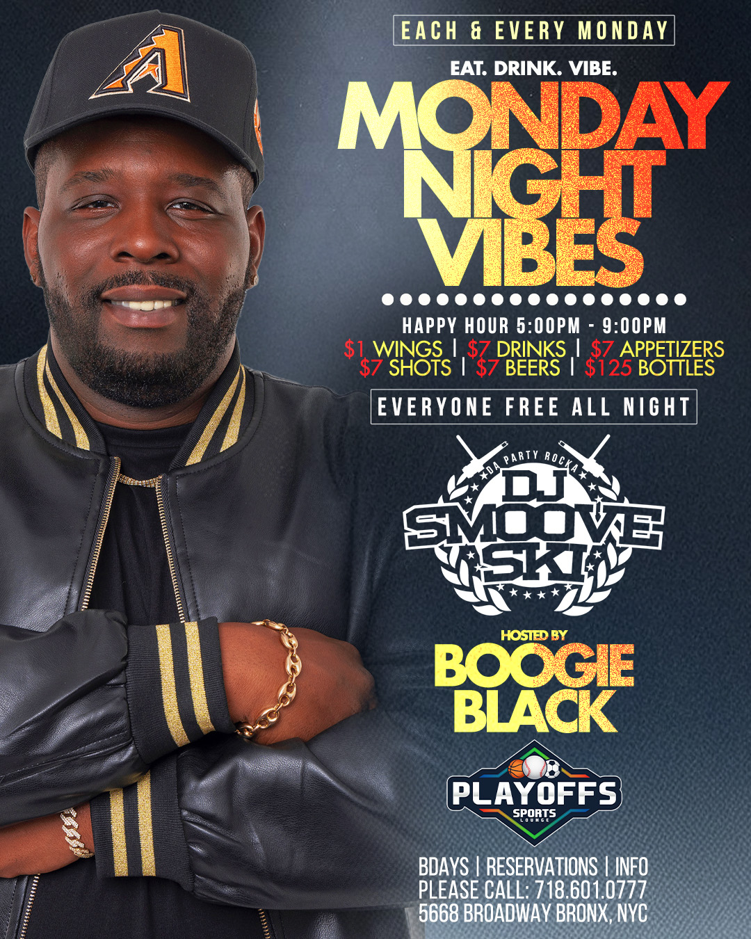 Playoffs Sports Lounge – Bronx Sports Bar & Latin-American Cuisine